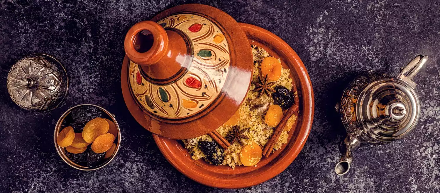 invocations-fin-de-repas tajine prêt à être dégusté